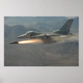 F-16 Falken bekämpfen Poster (Vorne)