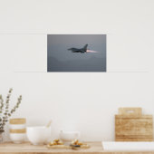 F-16 Falken bekämpfen Poster (Küche)