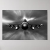 F-16 Falken bekämpfen Poster (Vorne)