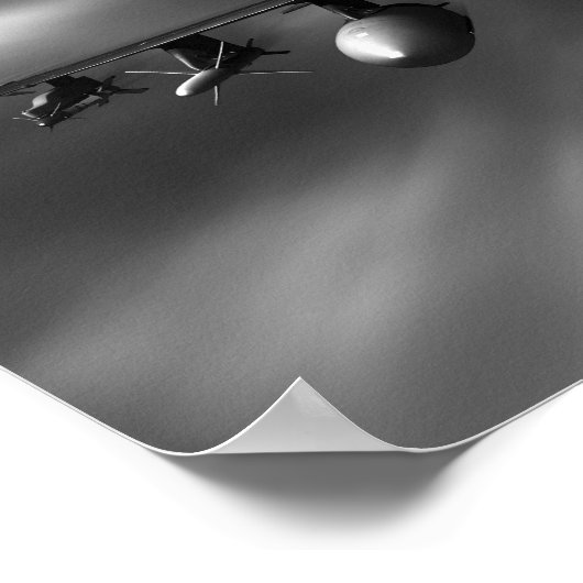 F-16 Falken bekämpfen Poster (Ecke)