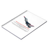 F-16 Falkenbekämpfungsjet Notizblock (Linke Seite)