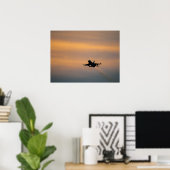 F-16 Falkenflugzeuge Poster (Heimbüro)