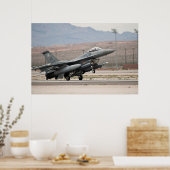 F-16 Falkenflugzeuge Poster (Küche)