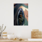 F-16 Falkenflugzeuge Poster (Küche)