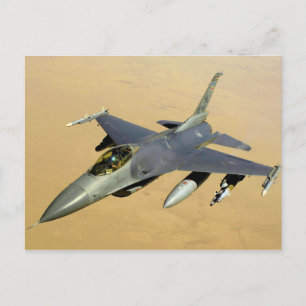 F-16 Fighting Falcon Block 40 Postkarte