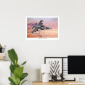 F-16 Fighting Falcon Poster (Heimbüro)