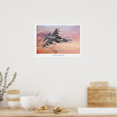 F-16 Fighting Falcon Poster (Küche)