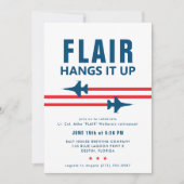 F-16 Jet-Party Einladung kämpfen (Vorderseite)