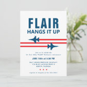 F-16 Jet-Party Einladung kämpfen (Stehend Vorderseite)