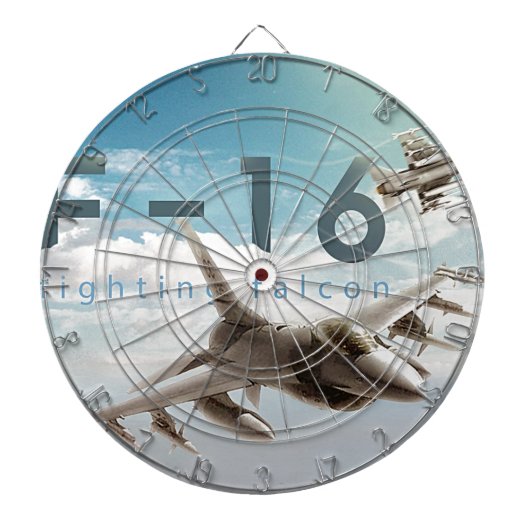 F-16 Kämpfer Dartscheibe (vorne)