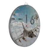 F-16 Kämpfer Dartscheibe (Vorderseite Links)