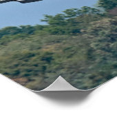 F-16 Start des Kampfjets Poster (Ecke)