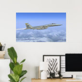 F-16 Strike Eagle Poster (Heimbüro)