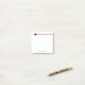 F-16 Stripter Jet Individuelle Name Notepad Post-it Klebezettel (Auf Schreibtisch)