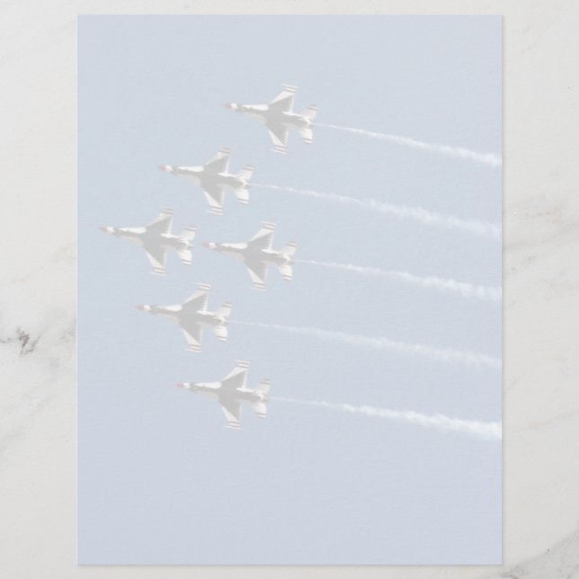 F-16 Thunderbird Delta Formation (Vorderseite)