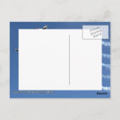 F-16 Thunderbird Delta Formation Postkarte (Rückseite)