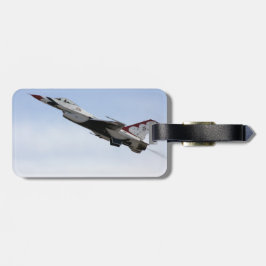 F-16 Thunderbird im Flug Gepäckanhänger