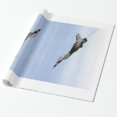 F-16 Thunderbird im Flug Geschenkpapier (Ungerollt)
