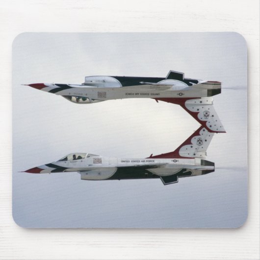 F-16 Thunderbirds Manöver - Invertiert Mousepad (Vorne)