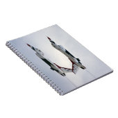 F-16 Thunderbirds Manöver - Invertiert Notizblock (Rechte Seite)