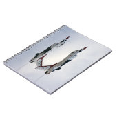 F-16 Thunderbirds Manöver - Invertiert Notizblock (Linke Seite)