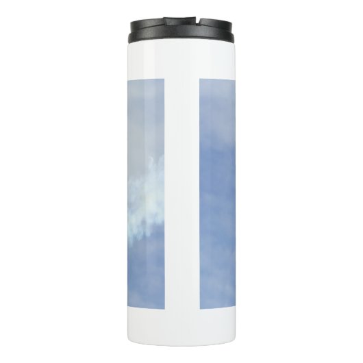 F-16 Tiger und Burns Akrylprint Thermosbecher (Rückseite)