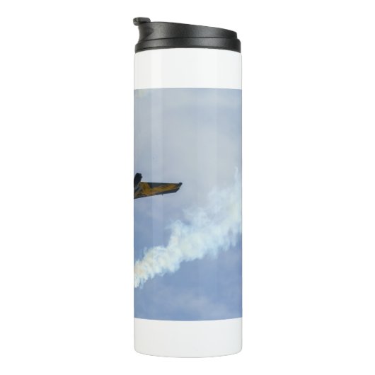 F-16 Tiger und Burns Akrylprint Thermosbecher (Nach rechts gedreht)