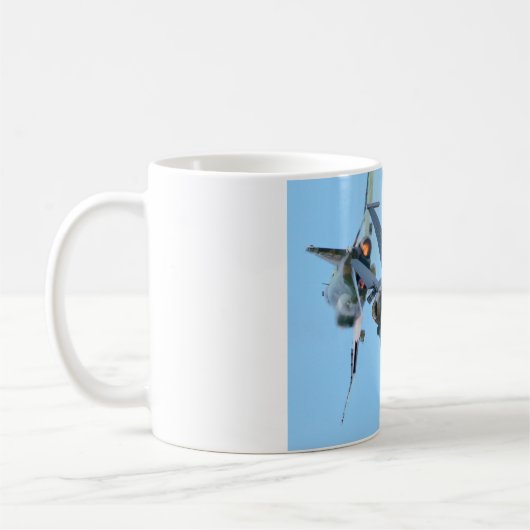 F-16 und F-4 BREAK! Kaffeetasse (Links)