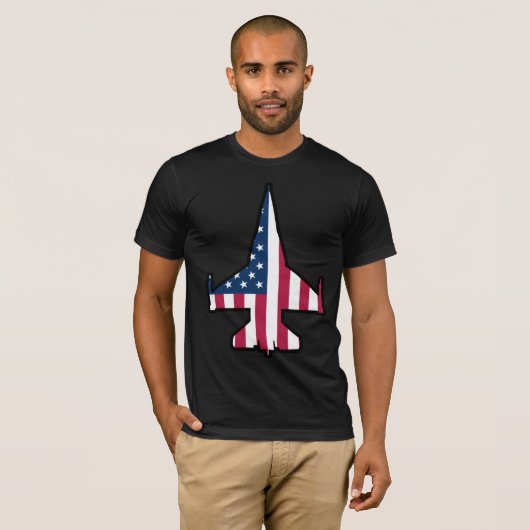 F-16 USA T-Shirt (Vorne ganz)