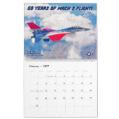 F-16 VIPER - 50 JAHRE MACH 2 FLUG! KALENDER (Feb 2027)