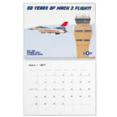 F-16 VIPER - 50 JAHRE MACH 2 FLUG! KALENDER (Mär 2027)