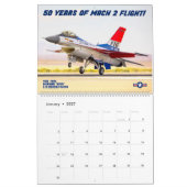 F-16 VIPER - 50 JAHRE MACH 2 FLUG! KALENDER (Jan 2027)