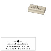 F-16 Viper Fighter Jet Custom Rücksendeadresse Bri Gummistempel (Stempel)