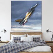 F-16 XTM X-Tiger Leinwanddruck (Insitu (Schlafzimmer))