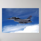 F-16 Zweisitzer Poster (Vorne)