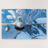 F-16C-FALCON - ALASKA (20x30 INCH) Puzzle (Horizontal)