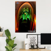 F-16C-KAMPF FALCON-PILOT POSTER (Heimbüro)