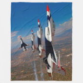 F-16C-KAMPFFAKTOR FLEECEDECKE (Vorderseite)