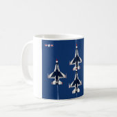 F-16C-KAMPFFAKTOR KAFFEETASSE (Vorderseite Links)