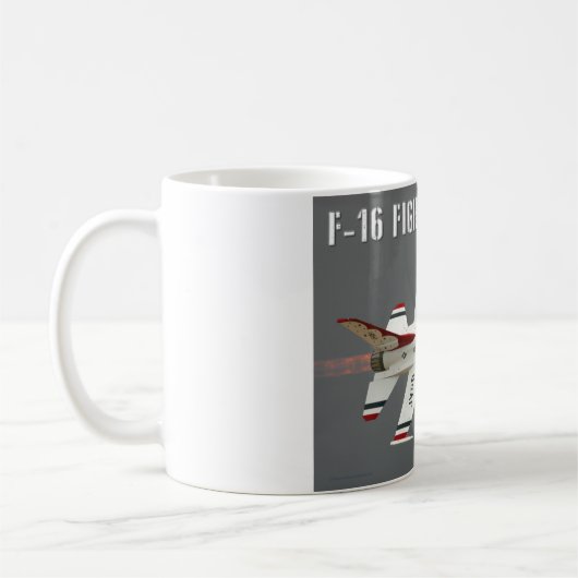 F-16C-KAMPFFAKTOR KAFFEETASSE (Links)
