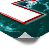 F-16C-KAMPFFAKTOR POSTER (Ecke)