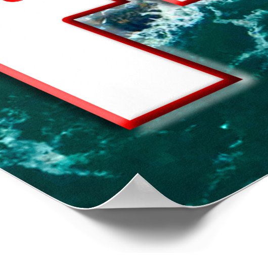 F-16C-KAMPFFAKTOR POSTER (Ecke)