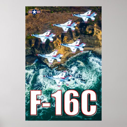 F-16C-KAMPFFAKTOR POSTER (Vorne)