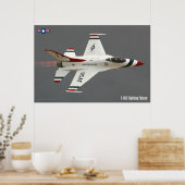 F-16C-KAMPFFAKTOR POSTER (Küche)