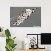 F-16C-KAMPFFAKTOR POSTER (Heimbüro)