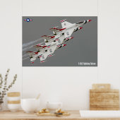 F-16C-KAMPFFAKTOR POSTER (Küche)