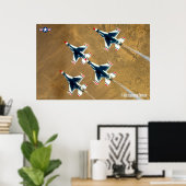 F-16C-KAMPFFAKTOR POSTER (Heimbüro)