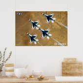 F-16C-KAMPFFAKTOR POSTER (Küche)