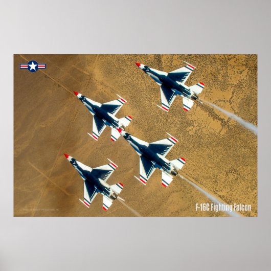 F-16C-KAMPFFAKTOR POSTER (Vorne)