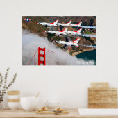 F-16C-KAMPFFAKTOR POSTER (Küche)